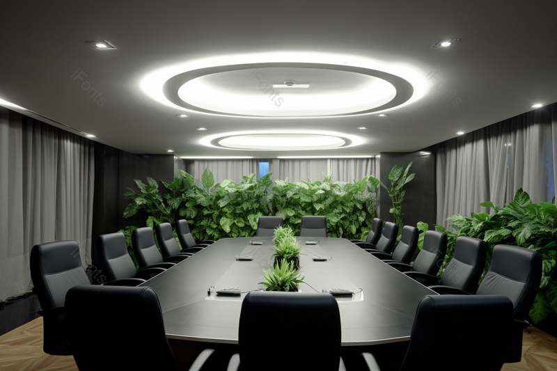 宽敞明亮干净的中式国企会议室,高清,摄影图,摄影图片,图片大全,摄影图免费下载